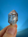 Elestial Quartz Crystal - Light Tea Scepter Point