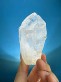 Himalayan White Quartz Raw Point with Etched Texture - 178.5g - 1.JPG