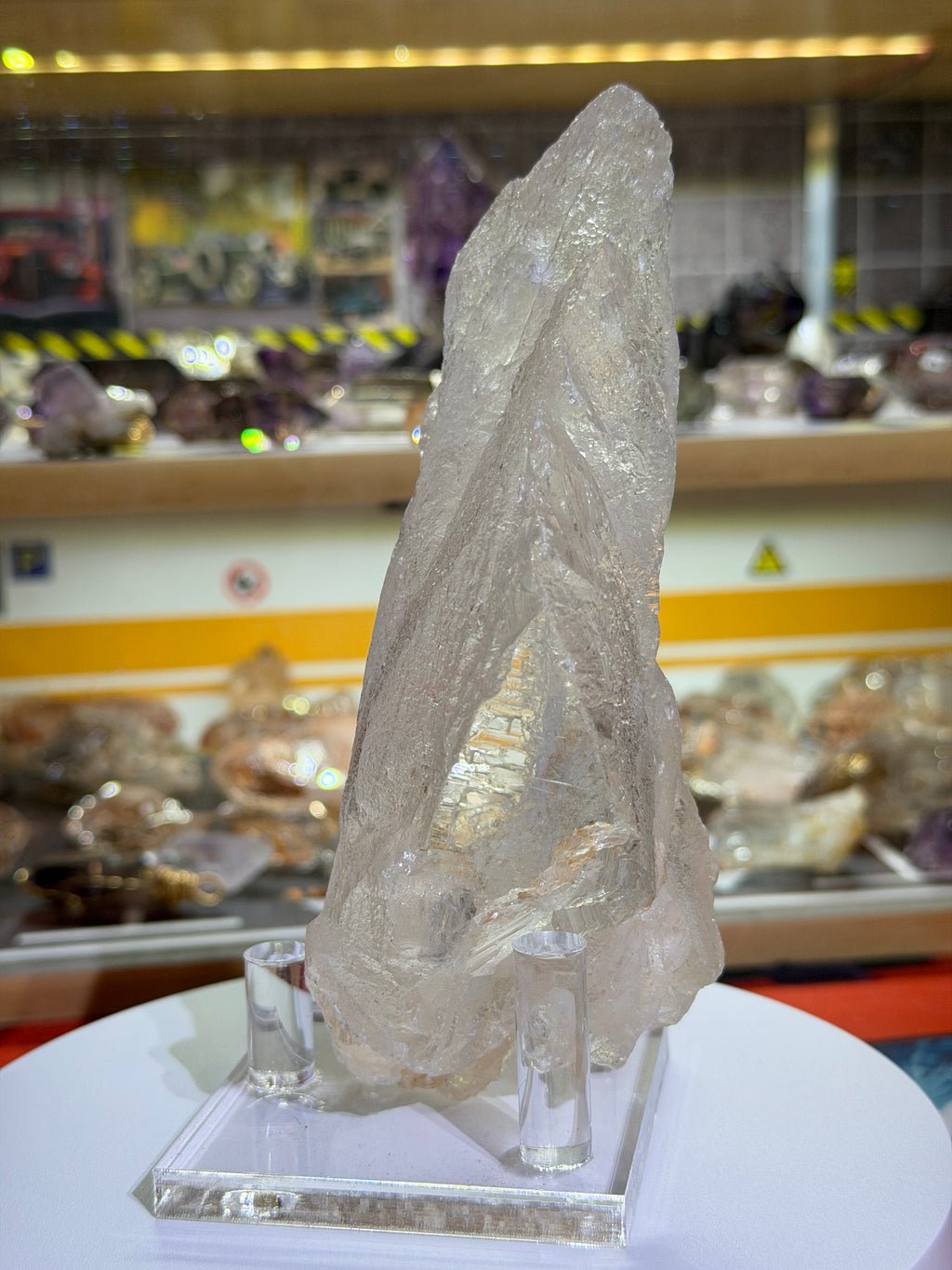 Himalayan White Quartz Chunk - 495g Raw Stone