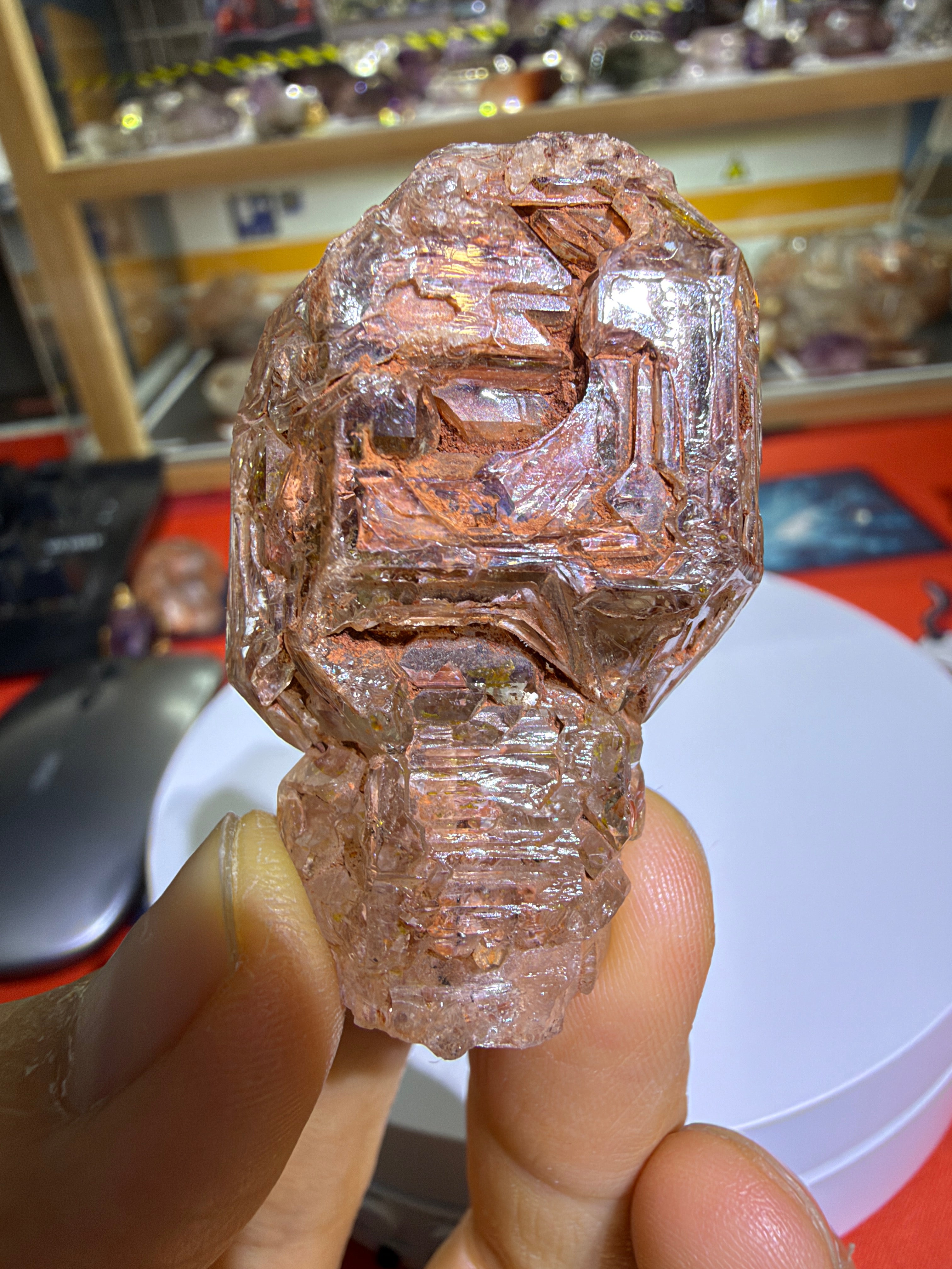 Fine Red Mud Elestial Quartz with Oil Inclusion - 33.2g - IMG_6727.JPG