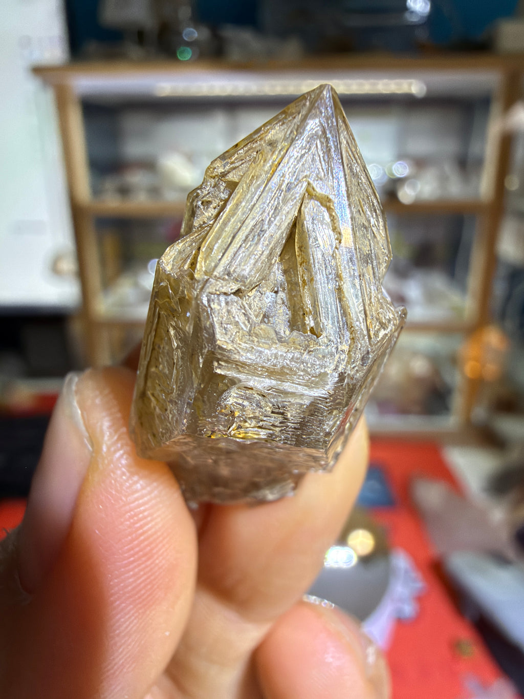 Yellow Mud Elestial Quartz with Deep Window - 7.6g - IMG_6827.JPG