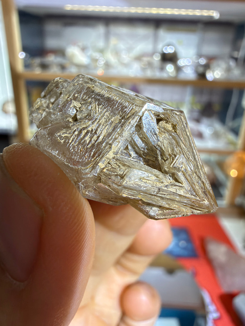 Yellow Mud Elestial Quartz with Deep Window - 7.6g - IMG_6830.JPG