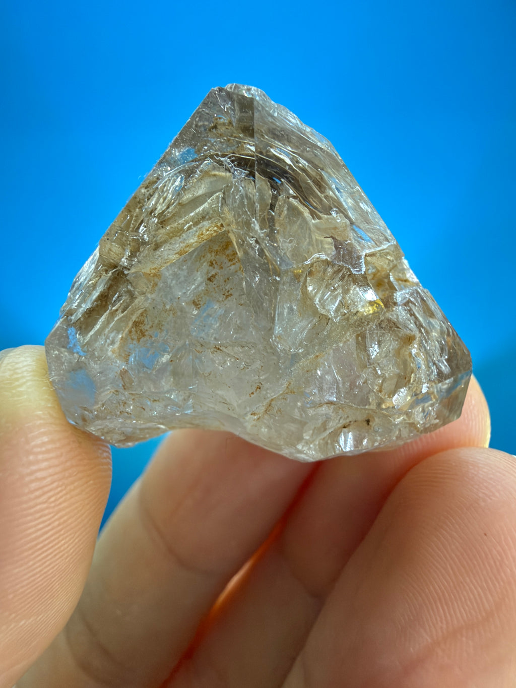 Yellow Mud Elestial Quartz Dome Formation - 20.6g - IMG_6836.JPG