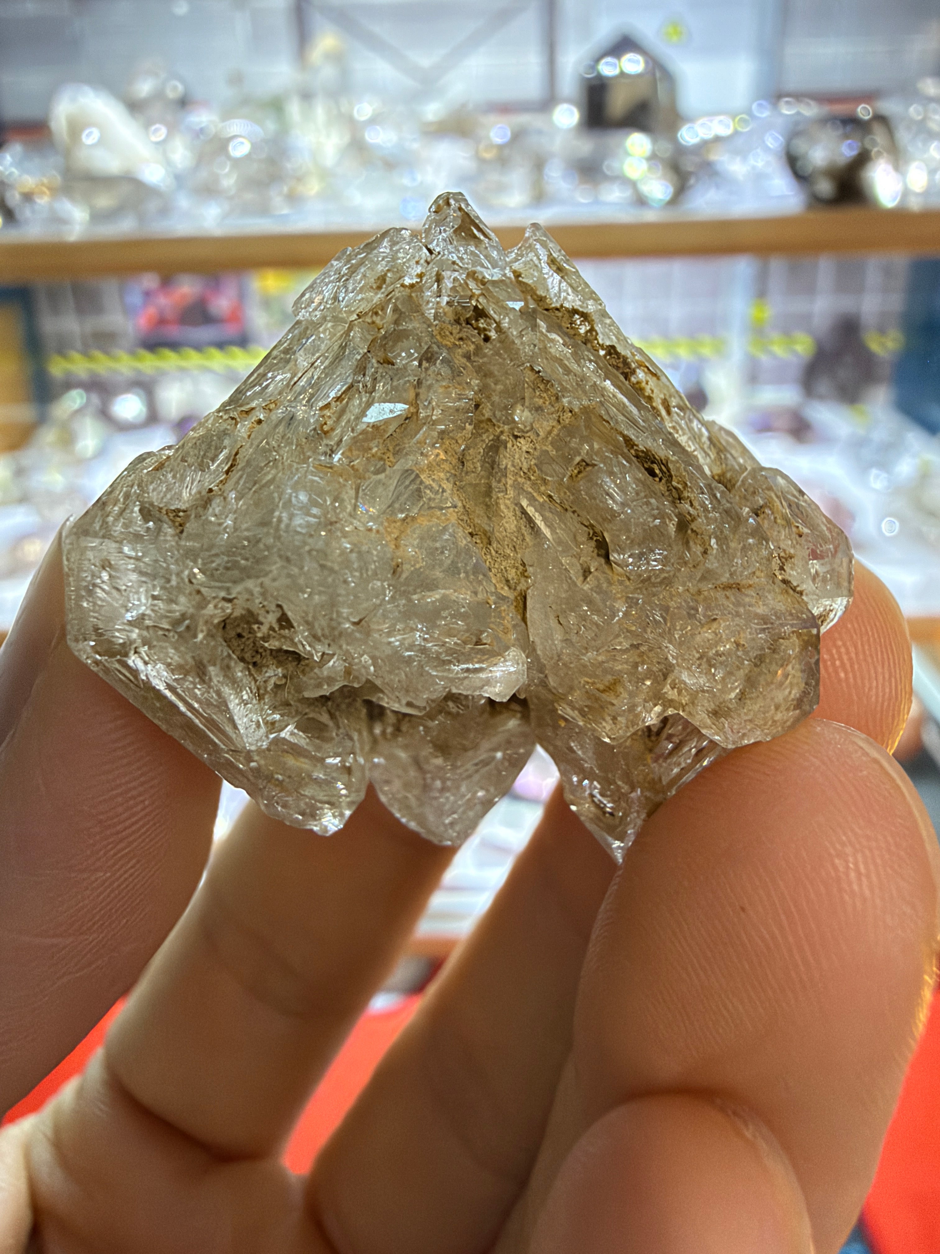 Yellow Mud Elestial Quartz Shining Point - 20g - IMG_6849.JPG