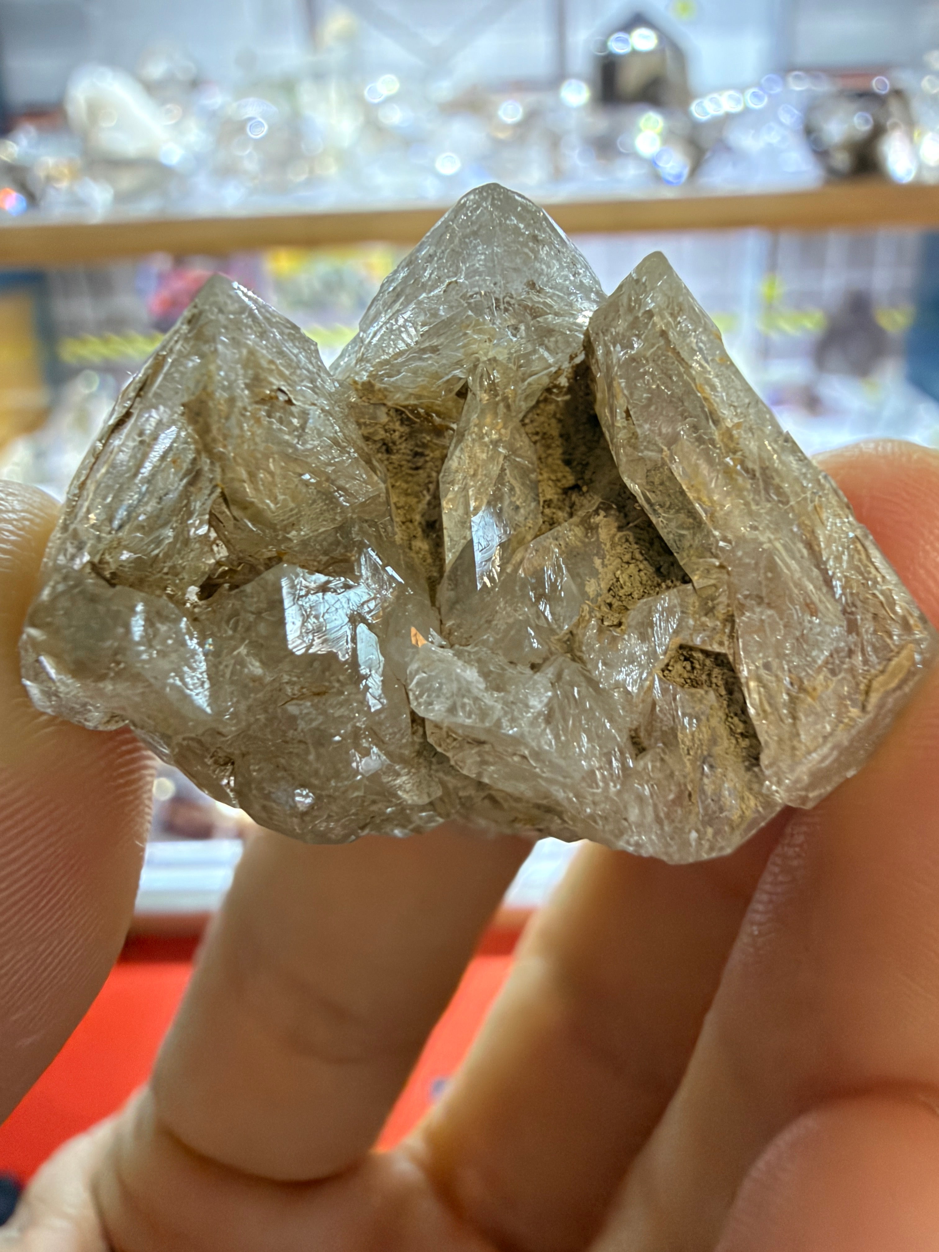 Yellow Mud Elestial Quartz Shining Point - 20g - IMG_6856.JPG