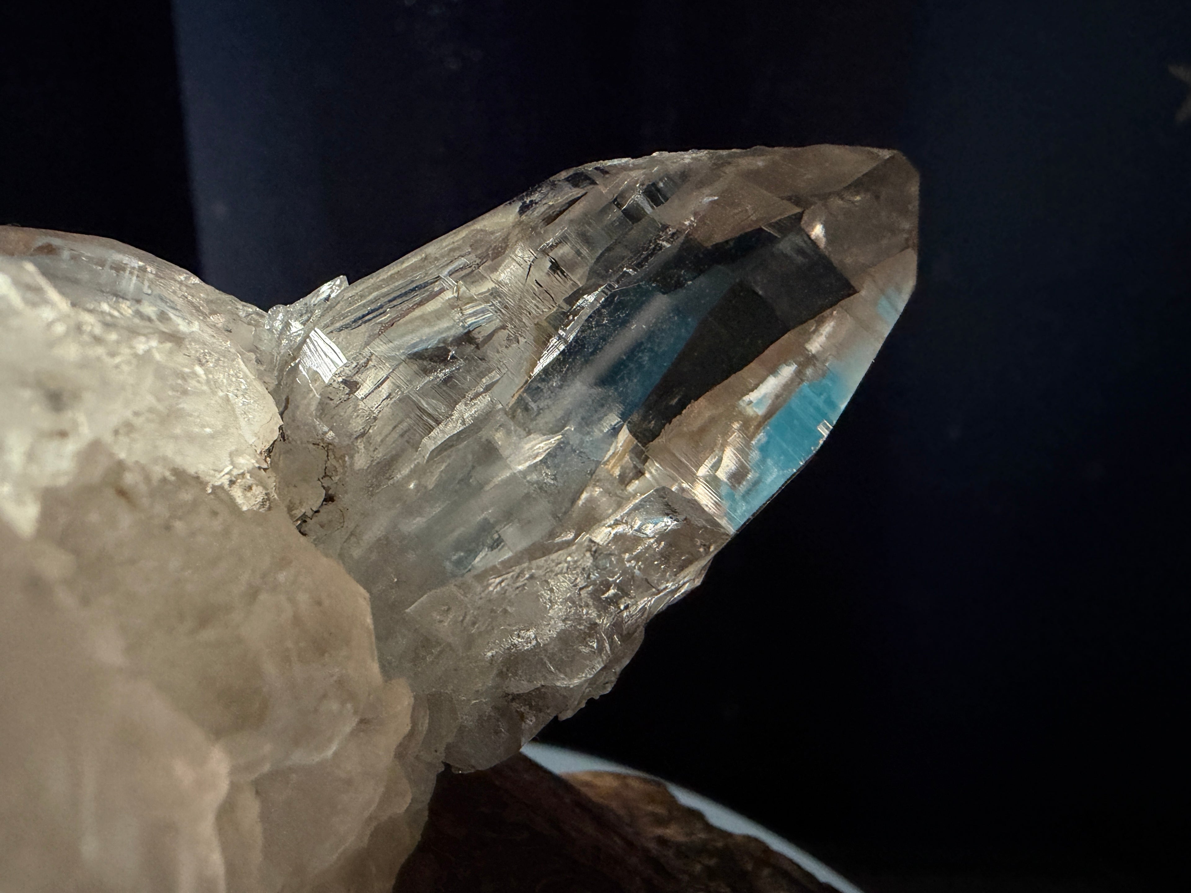 Himalayan Quartz Eagle Wing Twin Point with Wood Stand - 105g - IMG_6967.jpeg