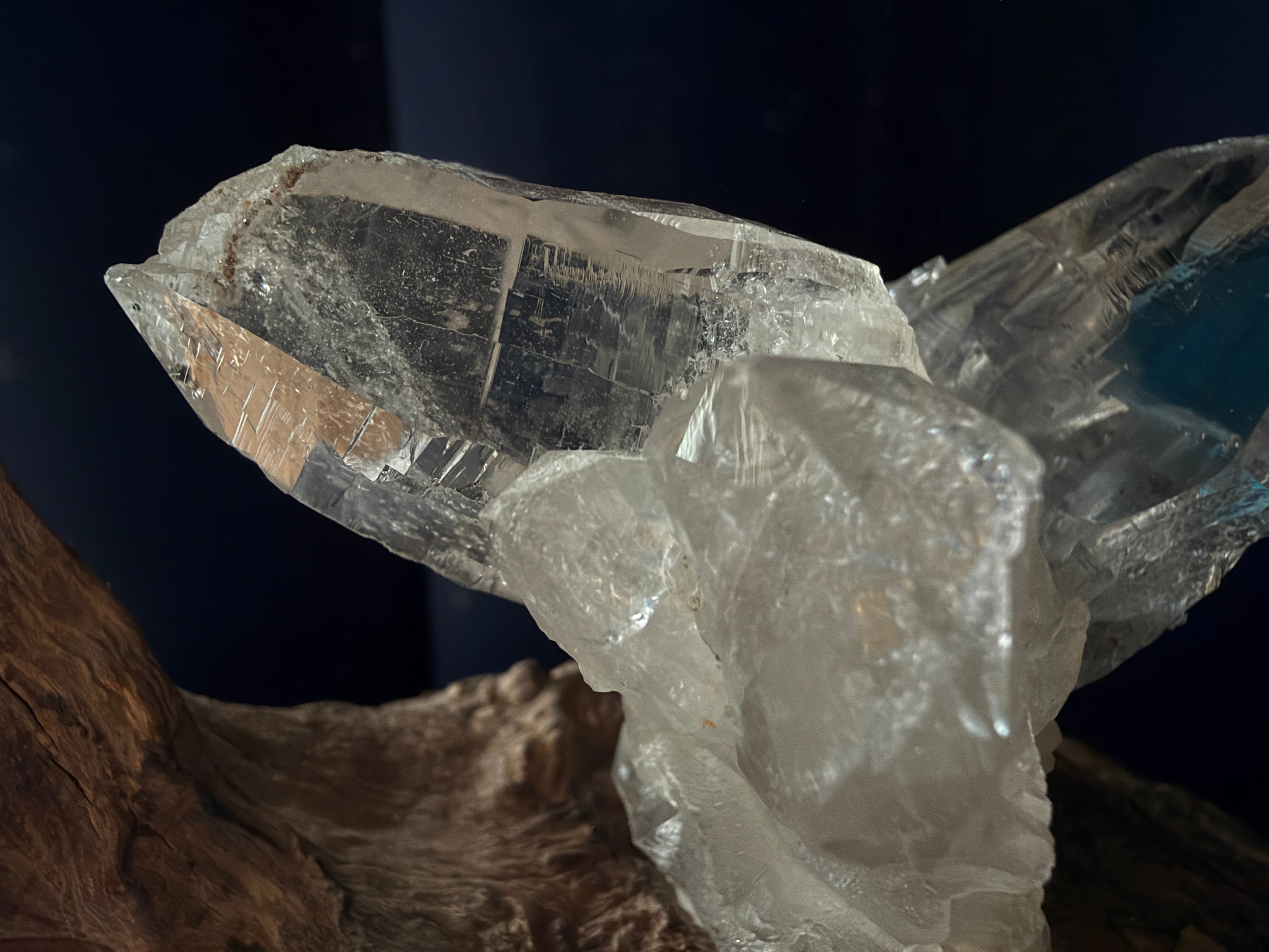 Himalayan Quartz Eagle Wing Twin Point with Wood Stand - 105g - IMG_6968.jpeg
