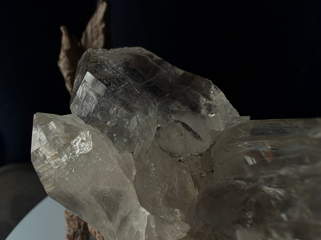 Himalayan Quartz Eagle Wing Twin Point with Wood Stand - 105g - IMG_6970.jpeg
