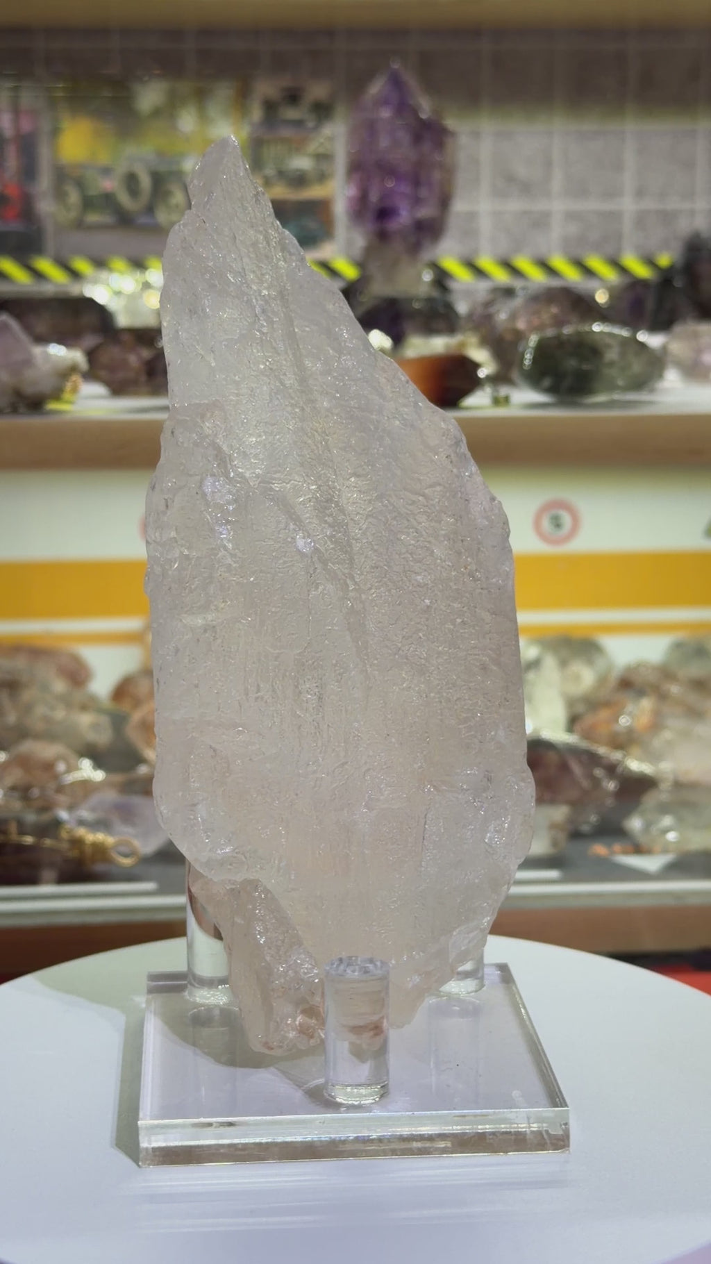 Himalayan White Quartz Chunk - 495g Raw Stone