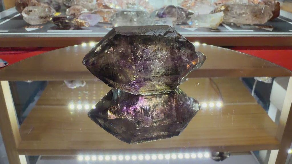 Super Seven Crystal - 49g Double-Terminated Elestial Point