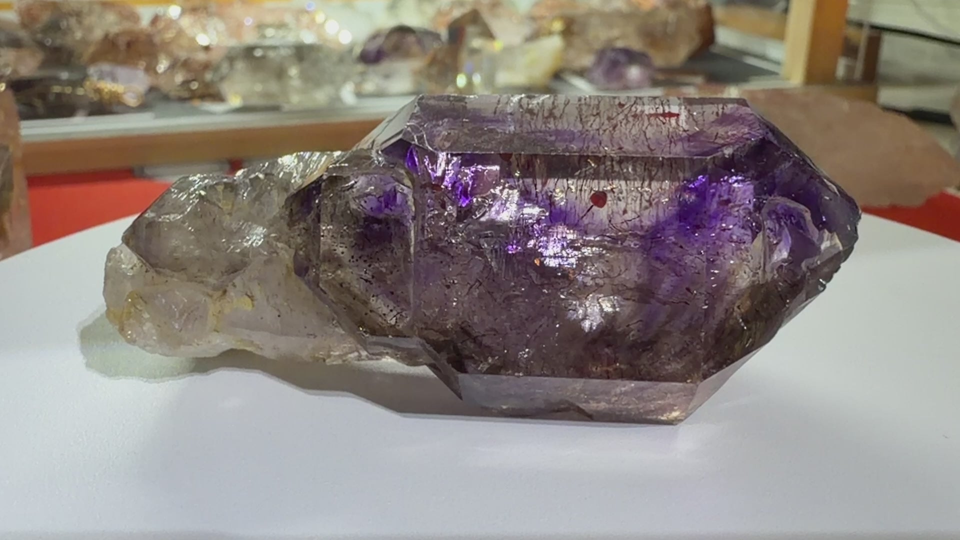 Super Seven Crystal Scepter with Red Rutile - 78g - IMG_6905.mov