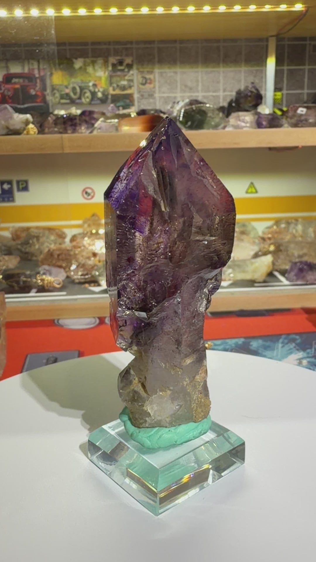 Super Seven Crystal Scepter with Red Rutile - 78g - IMG_6898.mov