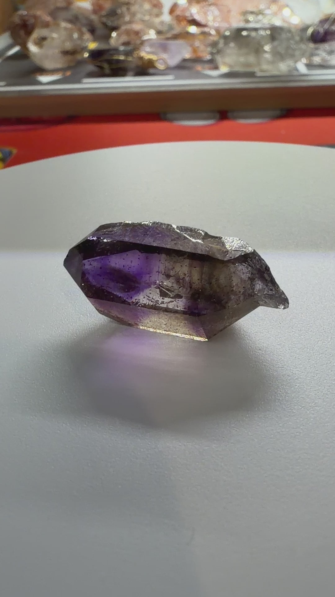 Super Seven Crystal - 8.3g Raw Purple Scenic Point