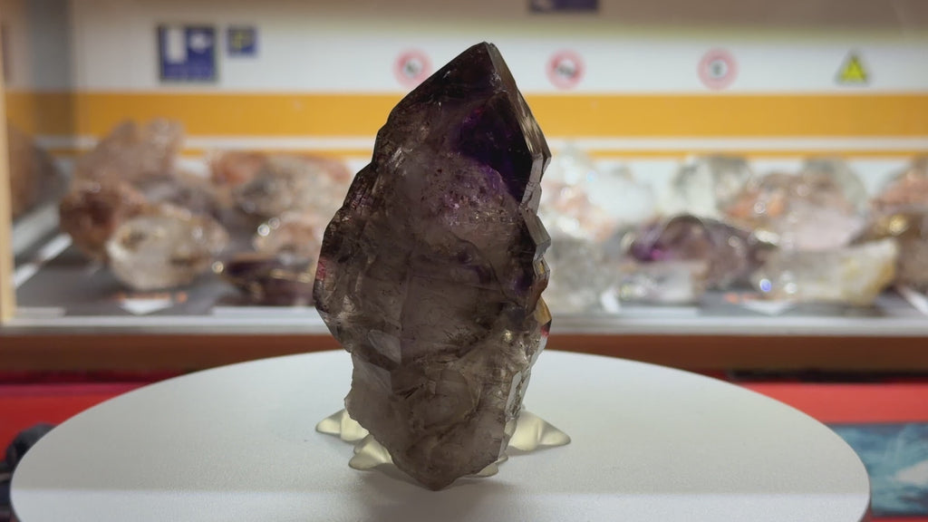 Super Seven Rough Point - 127.5g Purple Scepter Crystal